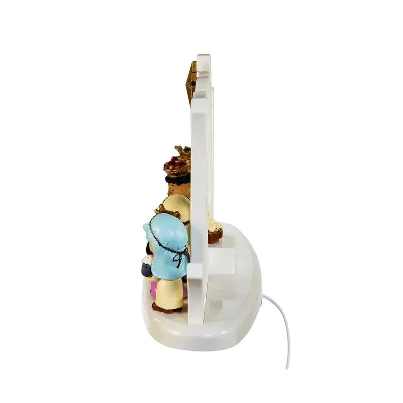 Shop For Kurt Adler Peanuts Lighted Nativity Scene at Michelle's aDOORable Creations