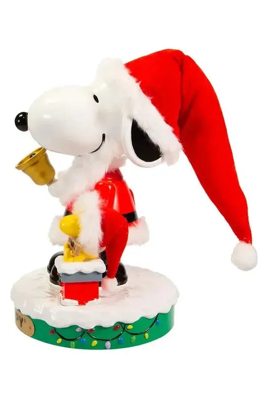 Kurt Adler 10-Inch Battery-Operated Musical Santa Snoopy Nutcracker - Michelle's aDOORable Creations - Seasonal & Holiday Decorations
