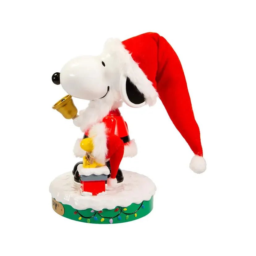 Shop For Kurt Adler Musical Santa Snoopy Nutcracker at Michelle's aDOORable Creations