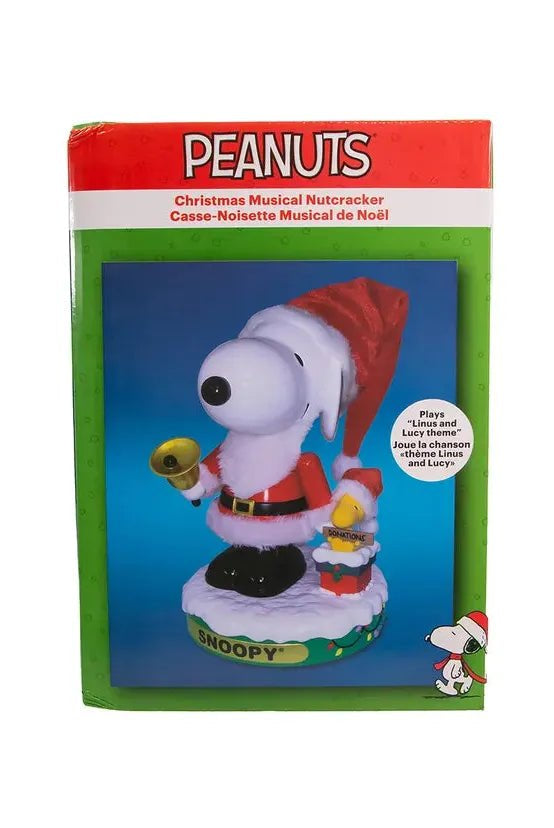 Shop For Kurt Adler Musical Santa Snoopy Nutcracker at Michelle's aDOORable Creations