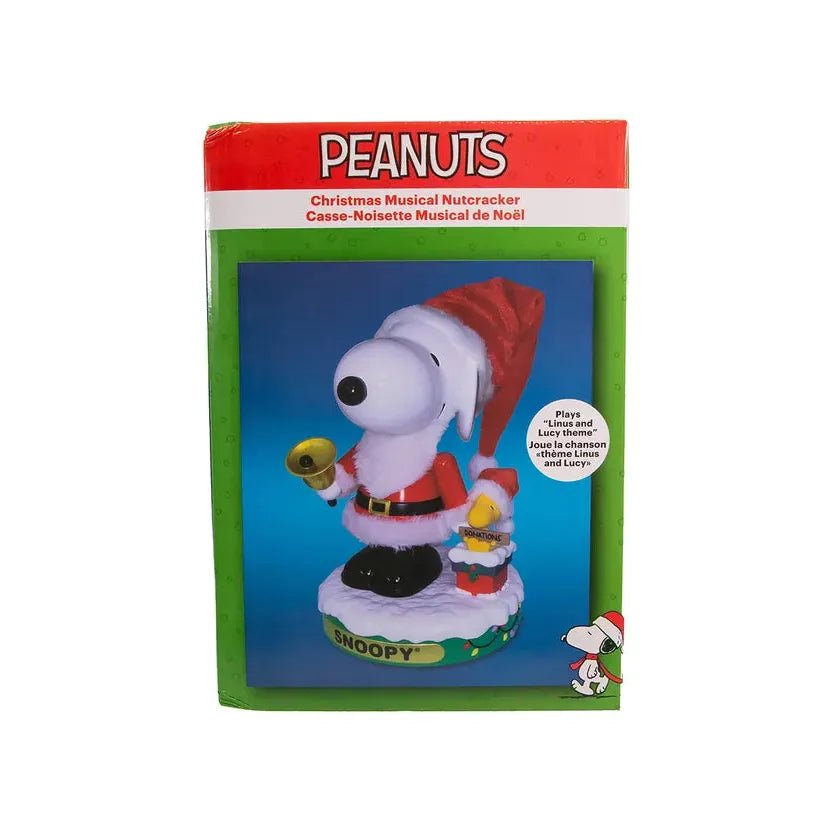 Shop For Kurt Adler Musical Santa Snoopy Nutcracker at Michelle's aDOORable Creations