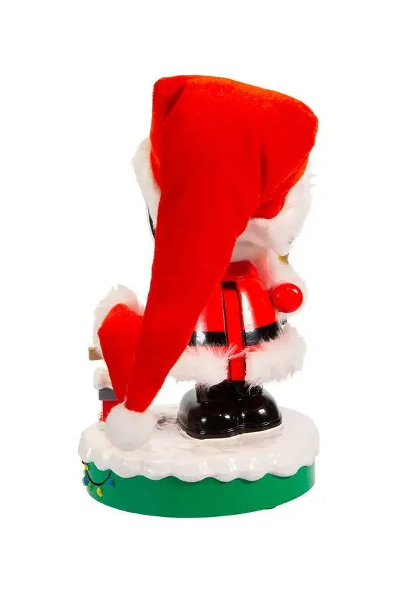 Shop For Kurt Adler Musical Santa Snoopy Nutcracker at Michelle's aDOORable Creations