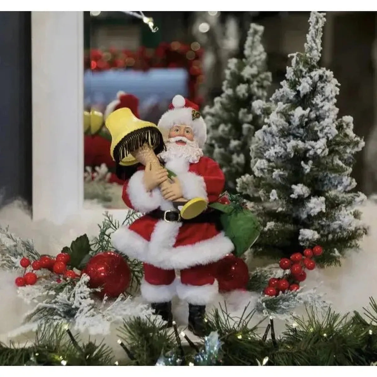 Shop For Kurt Adler 10 - Inch Leg Lamp Fabriché Santa with Light at Michelle's aDOORable Creations