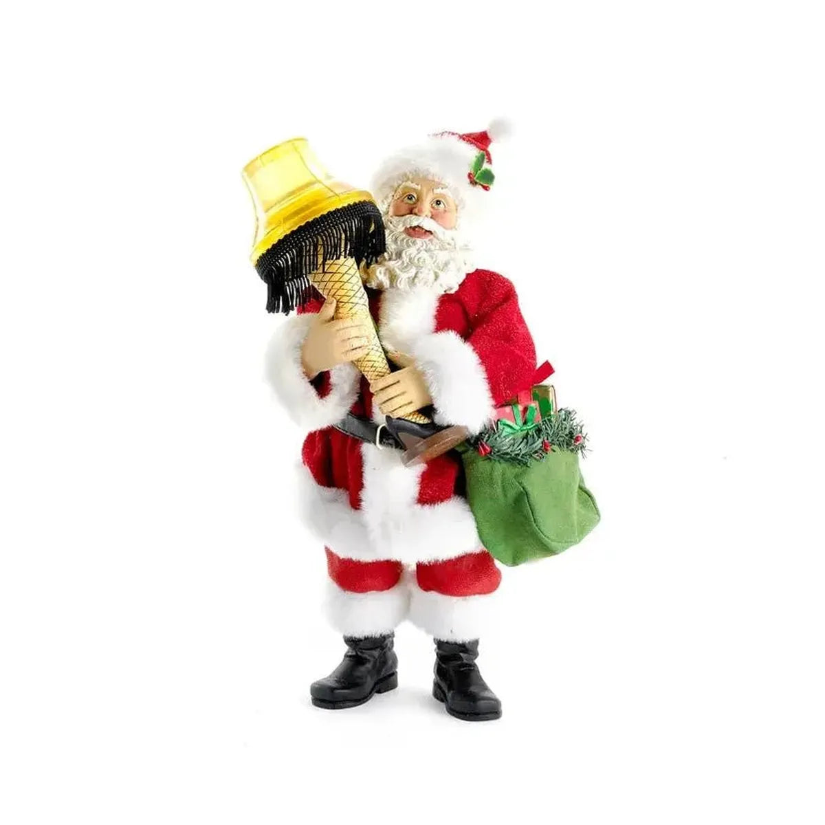 Shop For Kurt Adler 10 - Inch Leg Lamp Fabriché Santa with Light at Michelle's aDOORable Creations