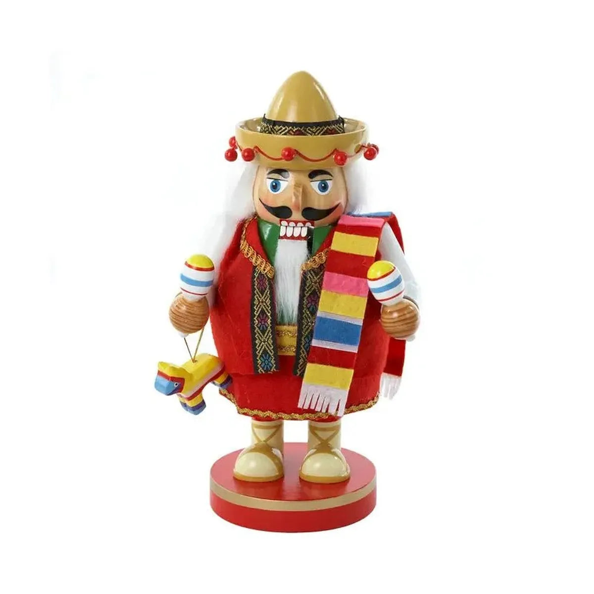 Shop For Kurt Adler 10.25" Chubby Mexican Nutcracker at Michelle's aDOORable Creations