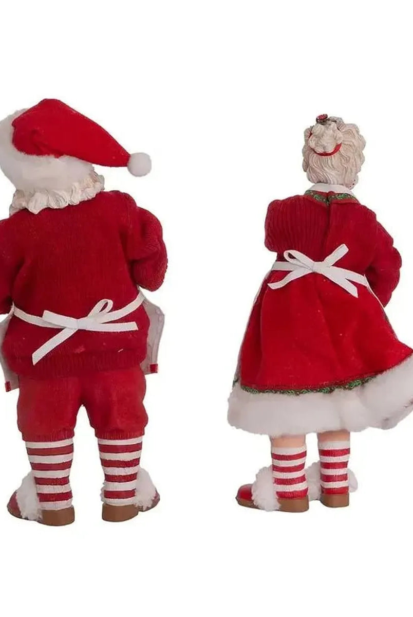 Shop For Kurt Adler Fabriché™ Mr. and Mrs. Claus Dessert at Michelle's aDOORable Creations