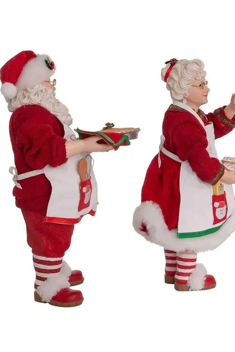 Shop For Kurt Adler Fabriché™ Mr. and Mrs. Claus Dessert at Michelle's aDOORable Creations