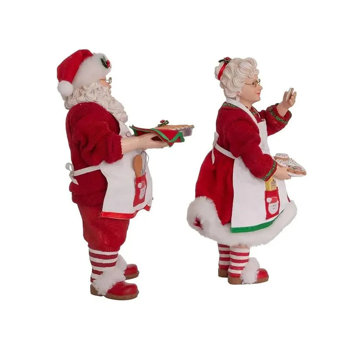Shop For Kurt Adler Fabriché™ Mr. and Mrs. Claus Dessert at Michelle's aDOORable Creations