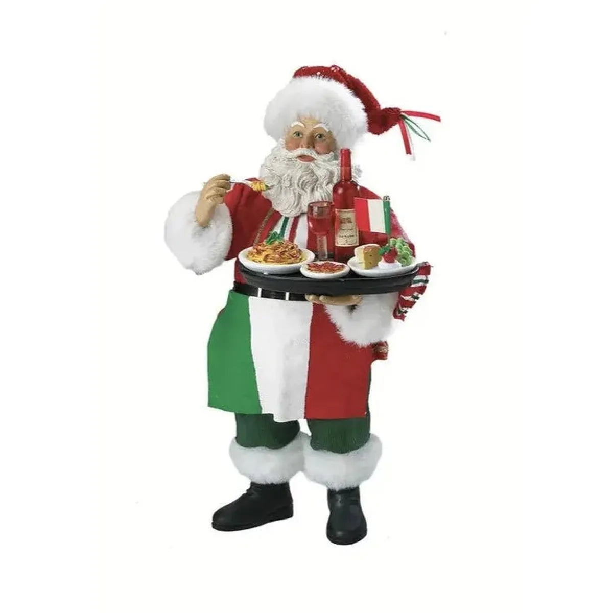 Shop For Kurt Adler 10.5 - Inch Musical Italian Santa at Michelle's aDOORable Creations