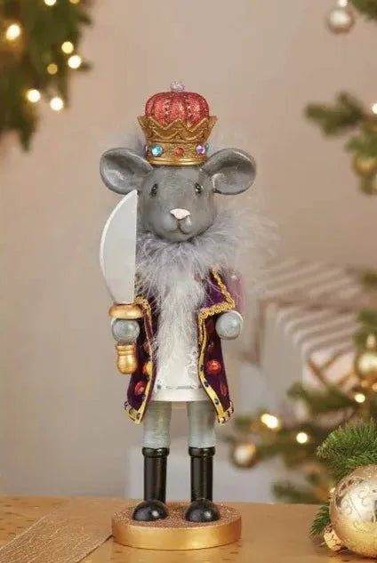 Shop For Kurt Adler 12" Hollywood Mouse King Nutcracker at Michelle's aDOORable Creations