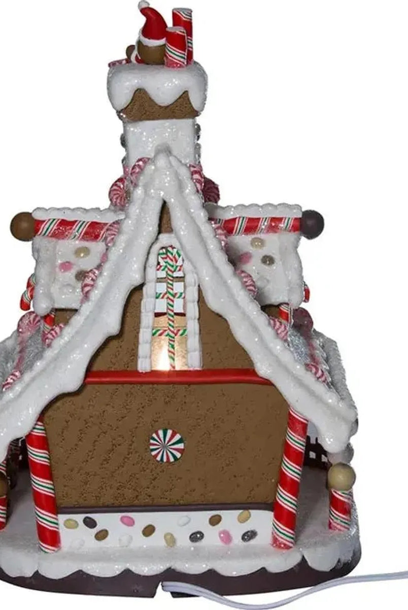 Shop For Kurt Adler 12" Lighted Christmas Gingerbread House at Michelle's aDOORable Creations