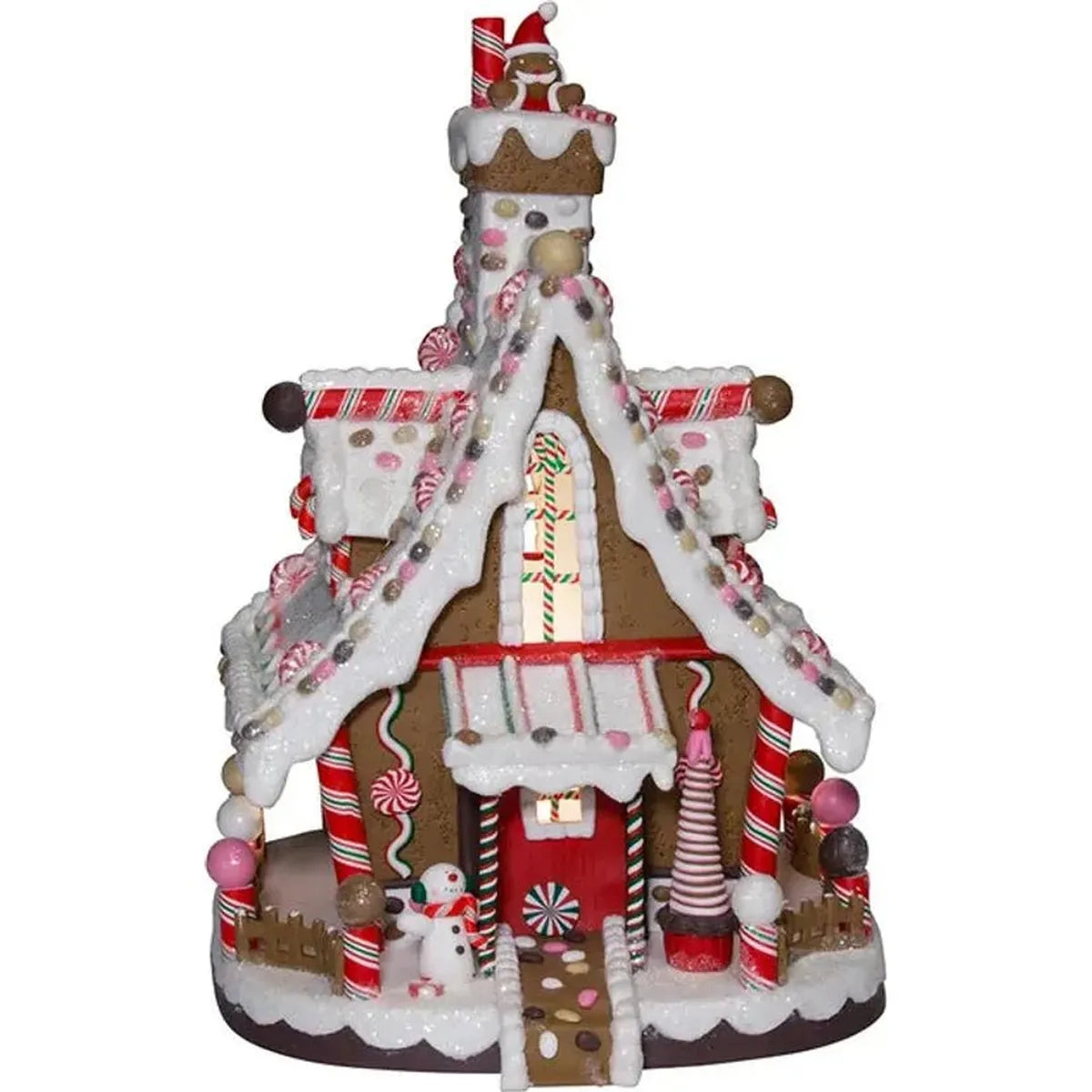 Shop For Kurt Adler 12" Lighted Christmas Gingerbread House at Michelle's aDOORable Creations