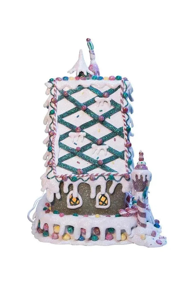 Shop For Kurt Adler 13 - Inch Claydough Gingerbread Inn at Michelle's aDOORable Creations