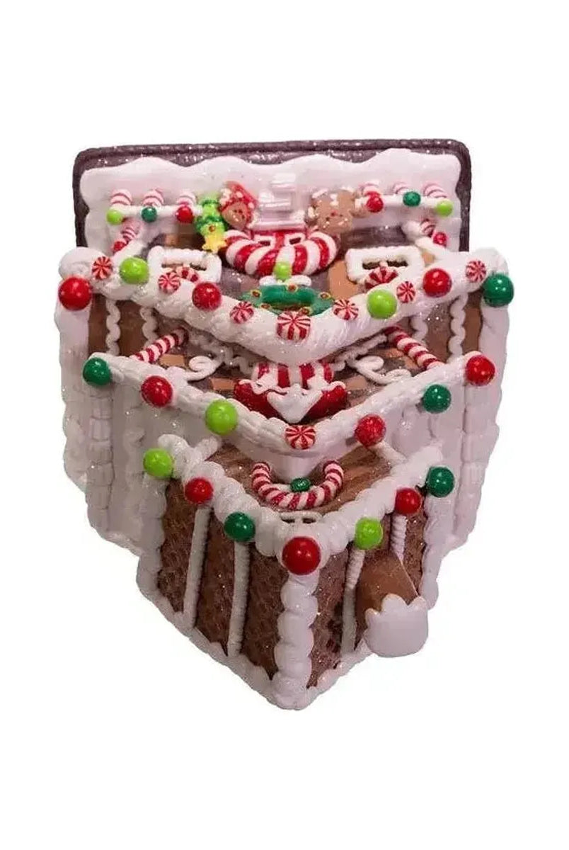 Shop For Kurt Adler 13" LED Gingerbread Cookie 3 - Layer House at Michelle's aDOORable Creations