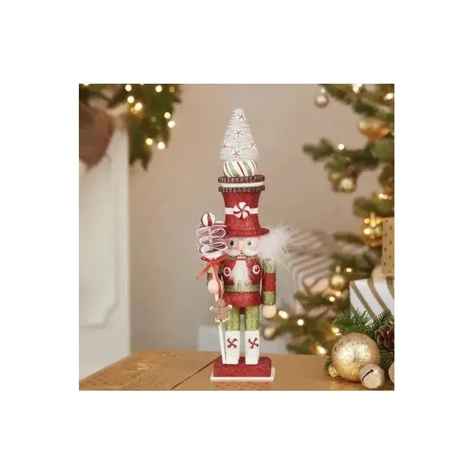Shop For Kurt Adler 13.5" Hollywood Nutcrackers™ Candy Soldier Nutcracker at Michelle's aDOORable Creations