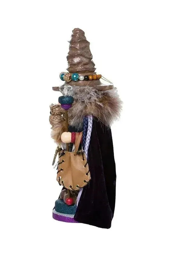 Shop For Kurt Adler 15" Hollywood Nutcrackers™ Brown Wizard Nutcracker at Michelle's aDOORable Creations