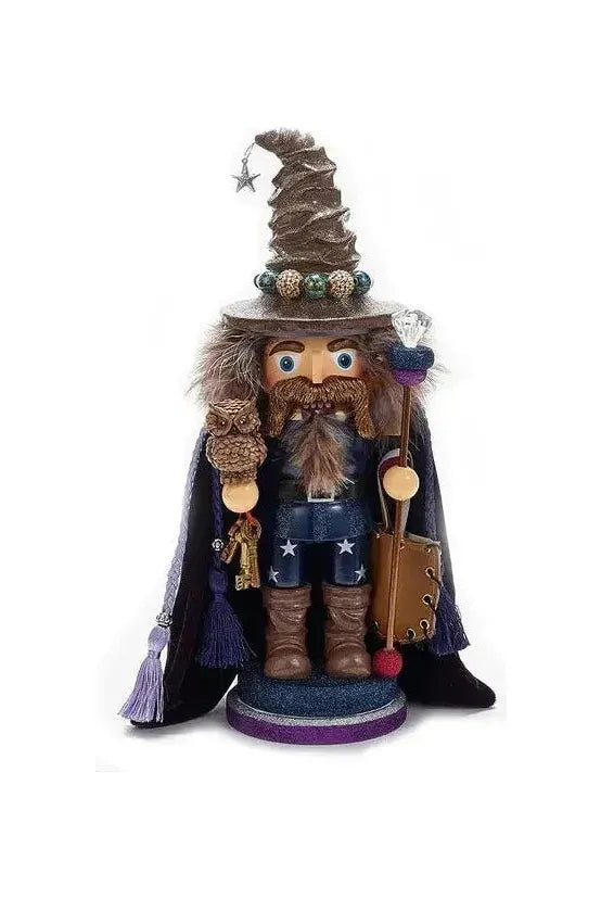Shop For Kurt Adler 15" Hollywood Nutcrackers™ Brown Wizard Nutcracker at Michelle's aDOORable Creations