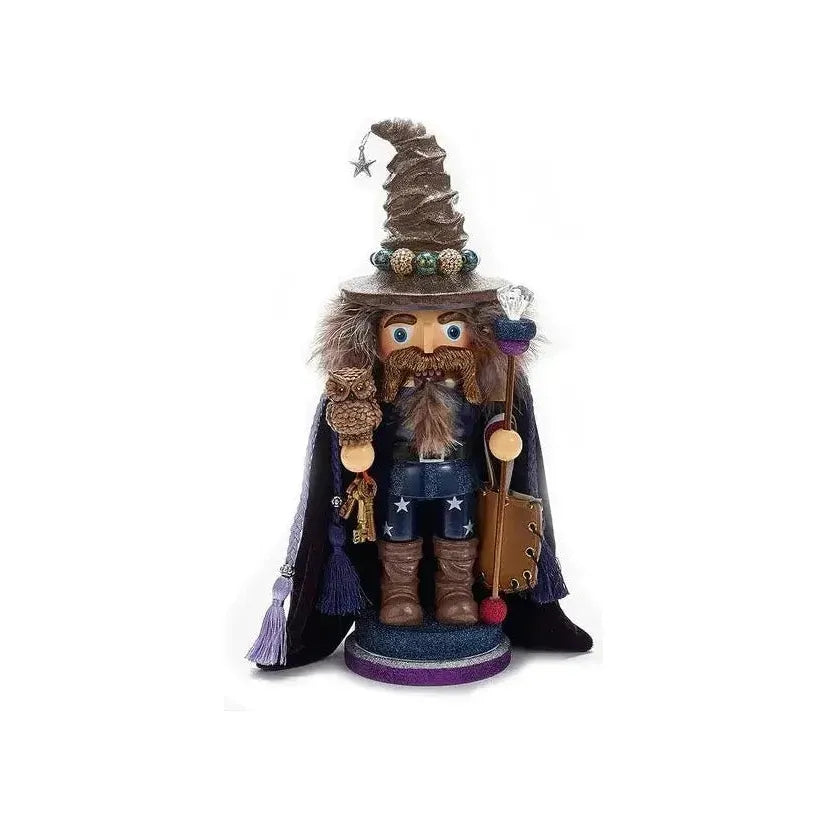 Shop For Kurt Adler 15" Hollywood Nutcrackers™ Brown Wizard Nutcracker at Michelle's aDOORable Creations