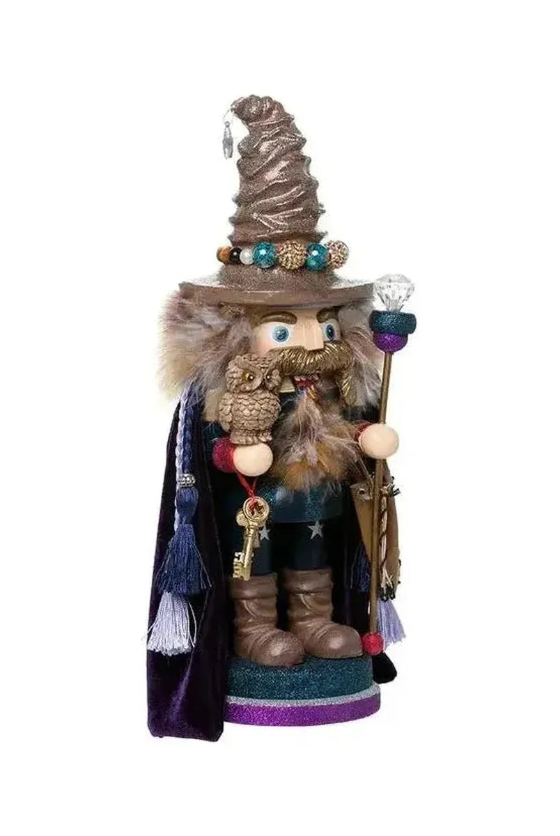 Shop For Kurt Adler 15" Hollywood Nutcrackers™ Brown Wizard Nutcracker at Michelle's aDOORable Creations