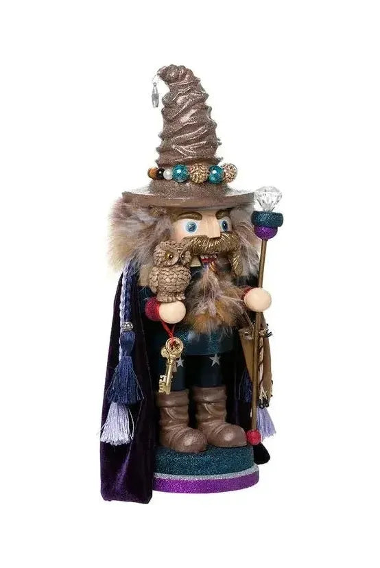 Shop For Kurt Adler 15" Hollywood Nutcrackers™ Brown Wizard Nutcracker at Michelle's aDOORable Creations