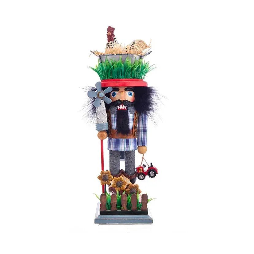 Shop For Kurt Adler 15" Hollywood Nutcrackers™ Farmer Nutcracker at Michelle's aDOORable Creations