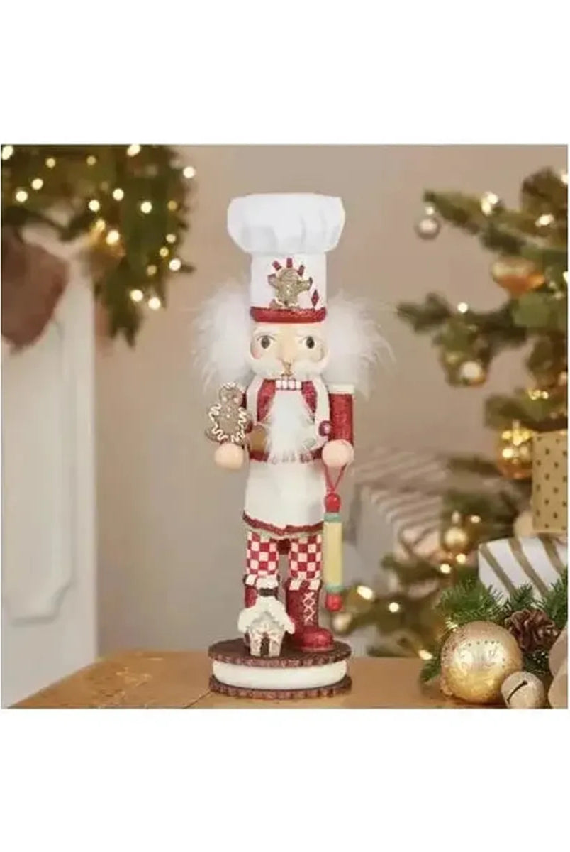 Shop For Kurt Adler 15" Hollywood Nutcrackers™ Gingerbread Chef Nutcracker at Michelle's aDOORable Creations