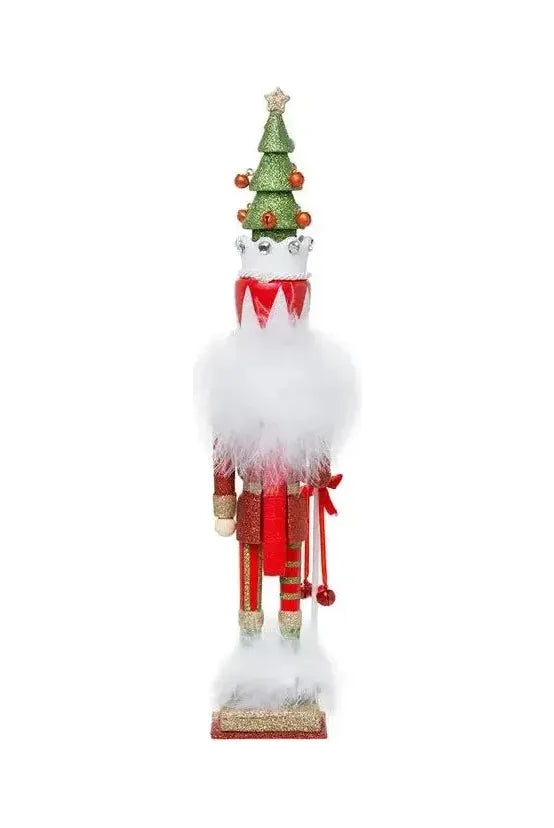 Shop For Kurt Adler 15" Hollywood Nutcrackers™ Red and Green Tree Hat Nutcracker at Michelle's aDOORable Creations