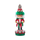 Shop For Kurt Adler 15" Hollywood Nutcrackers™ Red, White & Green Candy Tower Hat Nutcracker at Michelle's aDOORable Creations