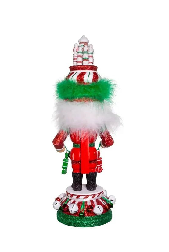 Shop For Kurt Adler 15" Hollywood Nutcrackers™ Red, White & Green Candy Tower Hat Nutcracker at Michelle's aDOORable Creations