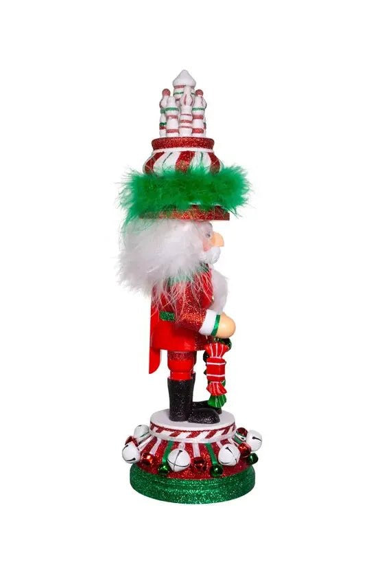 Shop For Kurt Adler 15" Hollywood Nutcrackers™ Red, White & Green Candy Tower Hat Nutcracker at Michelle's aDOORable Creations