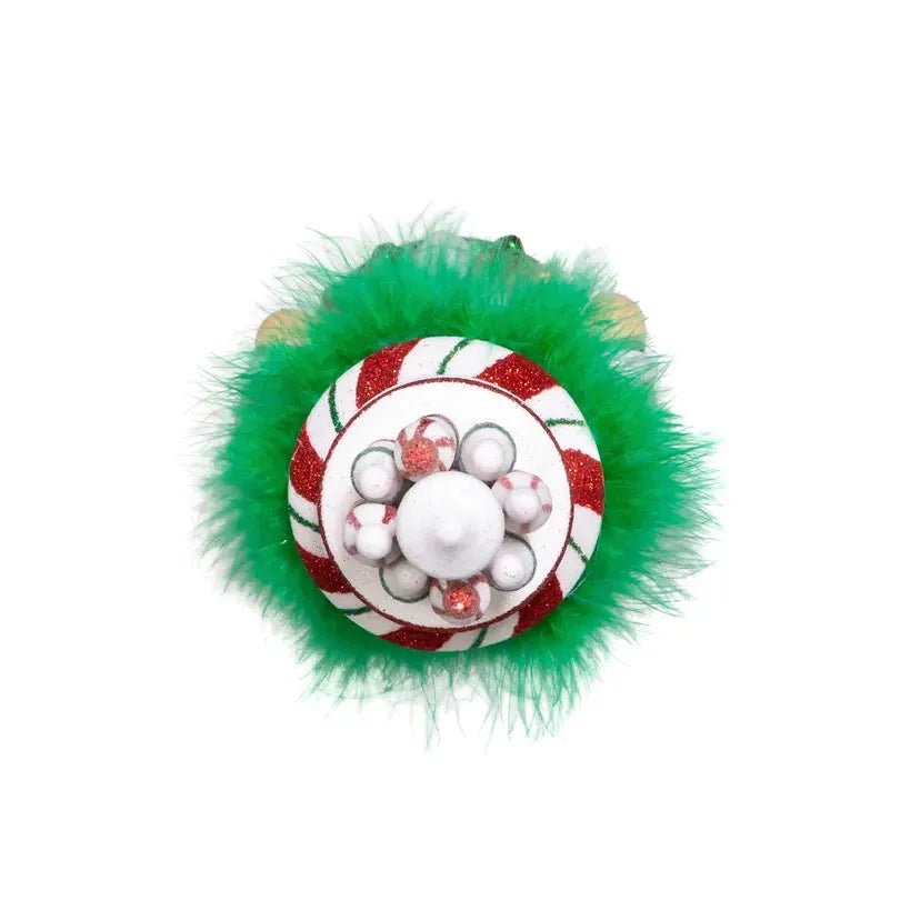 Shop For Kurt Adler 15" Hollywood Nutcrackers™ Red, White & Green Candy Tower Hat Nutcracker at Michelle's aDOORable Creations