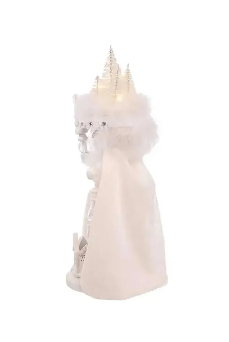 Shop For Kurt Adler 15" Hollywood Nutcrackers™ White Winter LED Hat Nutcracker at Michelle's aDOORable Creations