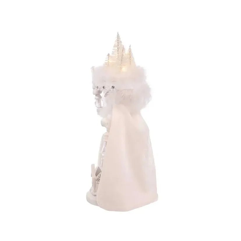 Shop For Kurt Adler 15" Hollywood Nutcrackers™ White Winter LED Hat Nutcracker at Michelle's aDOORable Creations