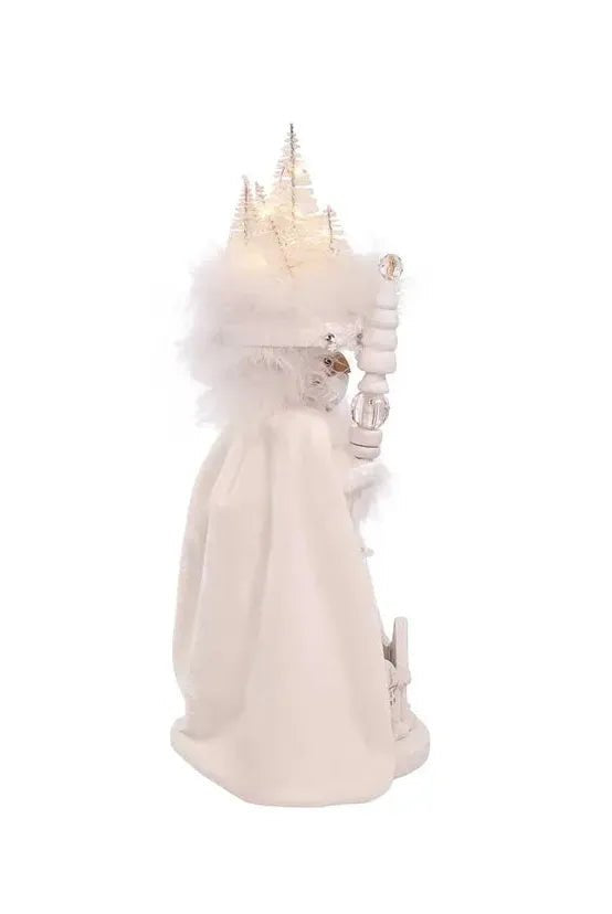 Shop For Kurt Adler 15" Hollywood Nutcrackers™ White Winter LED Hat Nutcracker at Michelle's aDOORable Creations