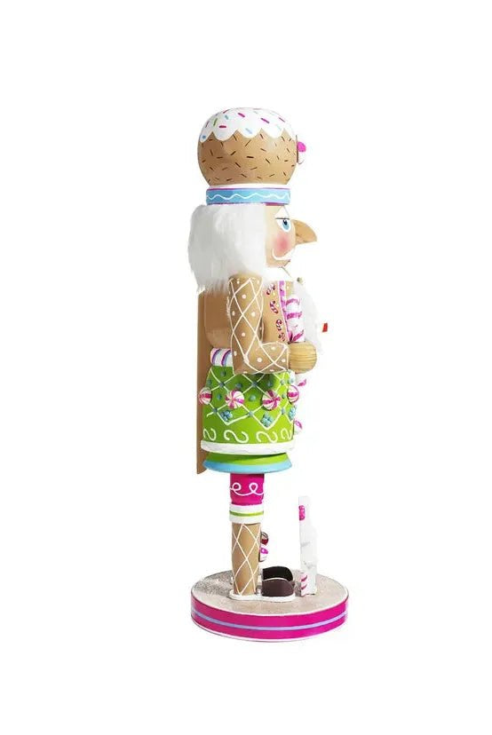 Shop For Kurt Adler 16 - Inch Wooden Gingerbread Nutcracker at Michelle's aDOORable Creations