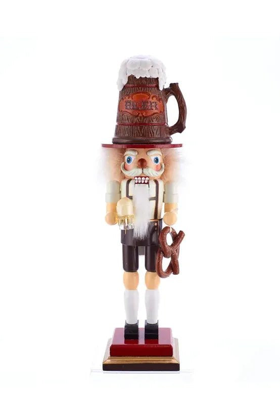 Shop For Kurt Adler 17.5" Hollywood Nutcrackers™ Beer and Pretzel Nutcracker at Michelle's aDOORable Creations