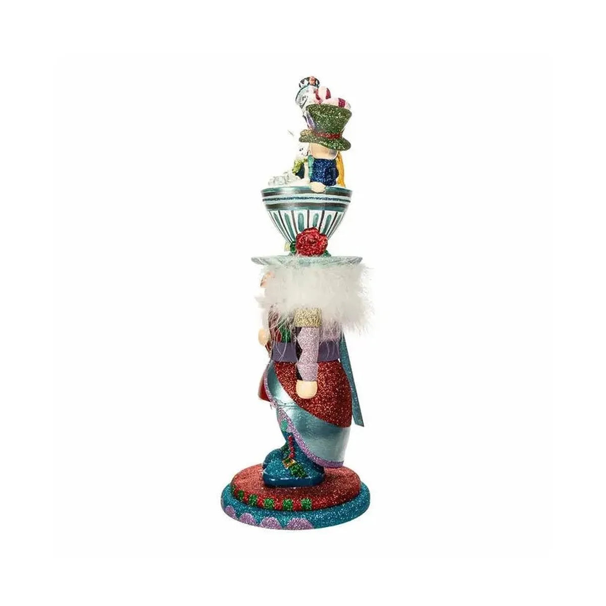 Shop For Kurt Adler 18" Hollywood Nutcrackers™ Alice Teacup Hat Nutcracker at Michelle's aDOORable Creations