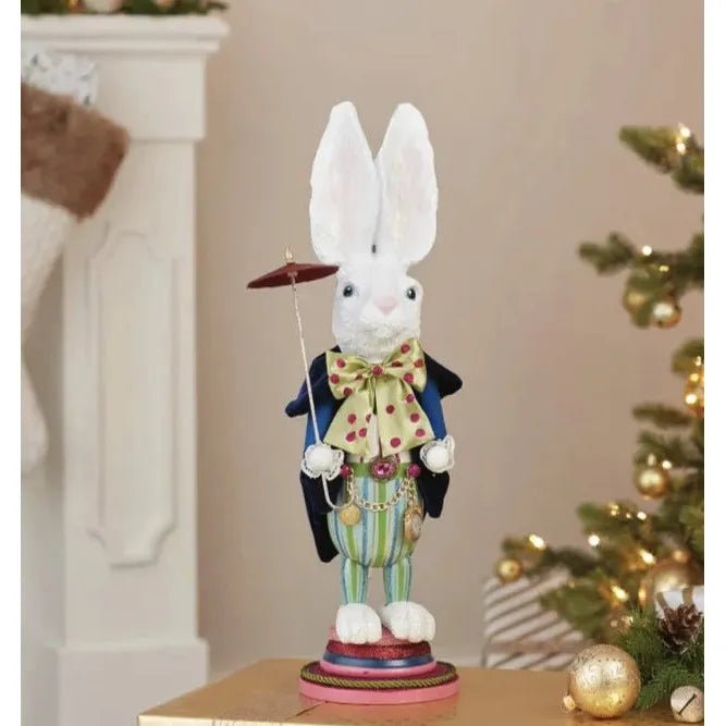 Shop For Kurt Adler 18" Hollywood Nutcrackers™ White Rabbit Nutcracker at Michelle's aDOORable Creations