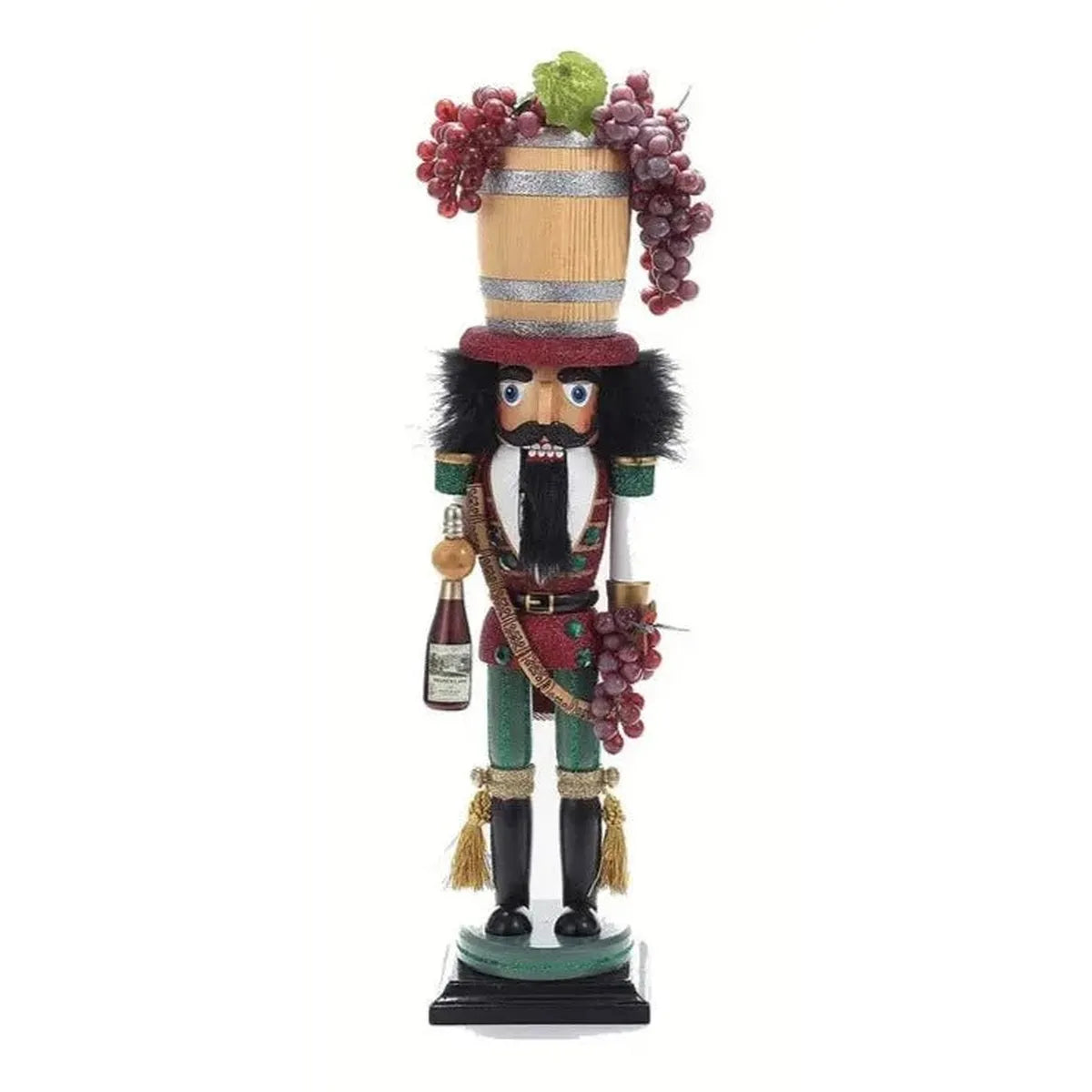 Shop For Kurt Adler 19" Hollywood Nutcrackers™ Wine Barrel Hat Nutcracker at Michelle's aDOORable Creations