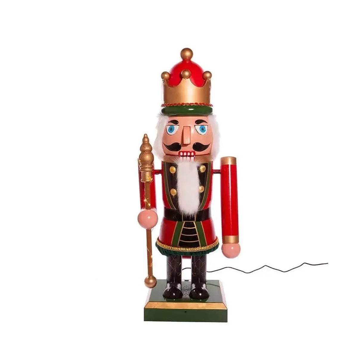 Shop For Kurt Adler 43" LED Lighted Musical Collapsible Nutcracker at Michelle's aDOORable Creations