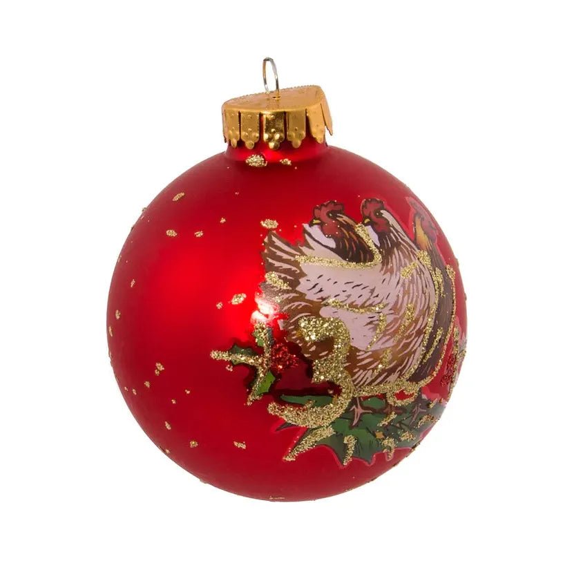 Shop For Kurt Adler Twelve Days Of Christmas Glass Ball Ornaments at Michelle's aDOORable Creations