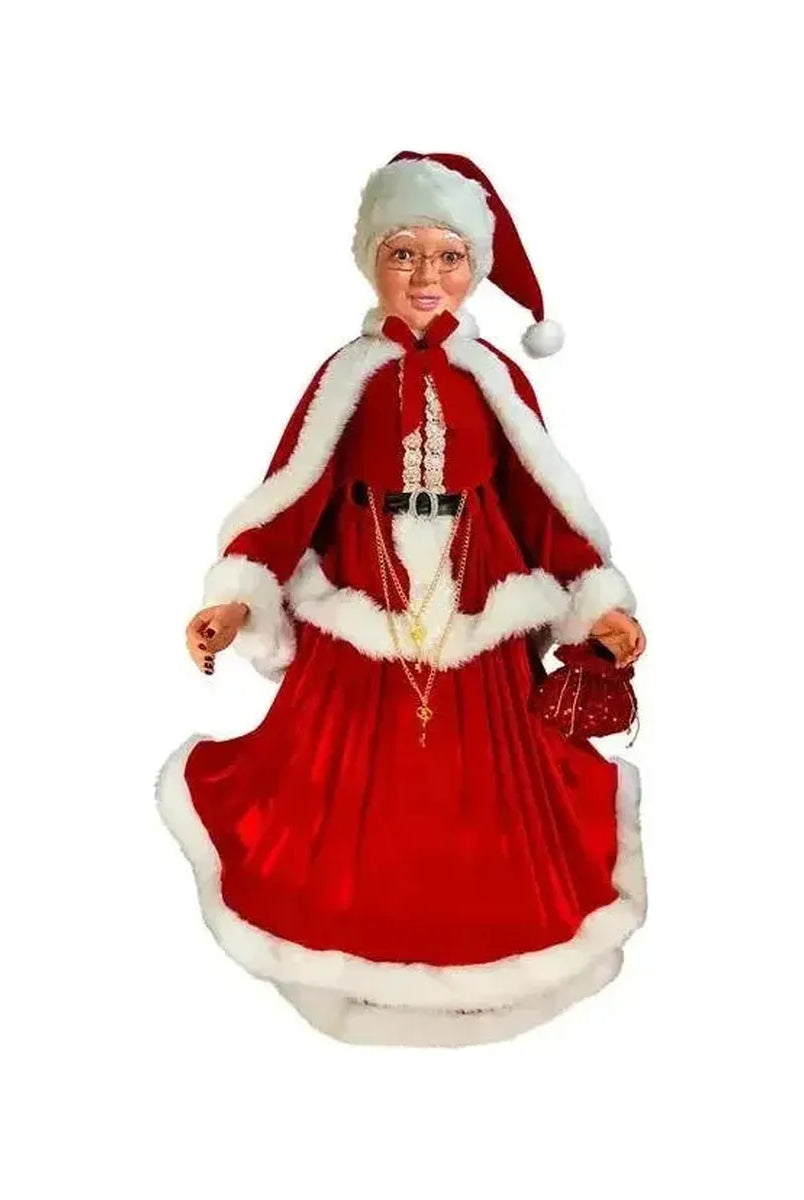 Shop For Kurt Adler 68" Kringles Elegant Mrs. Claus at Michelle's aDOORable Creations