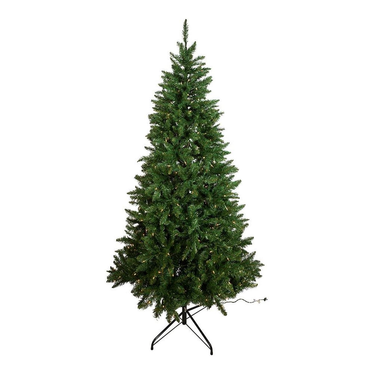 Shop For Kurt Adler 7 - Foot Pre - Lit Pine Tree with Clear Lights at Michelle's aDOORable Creations