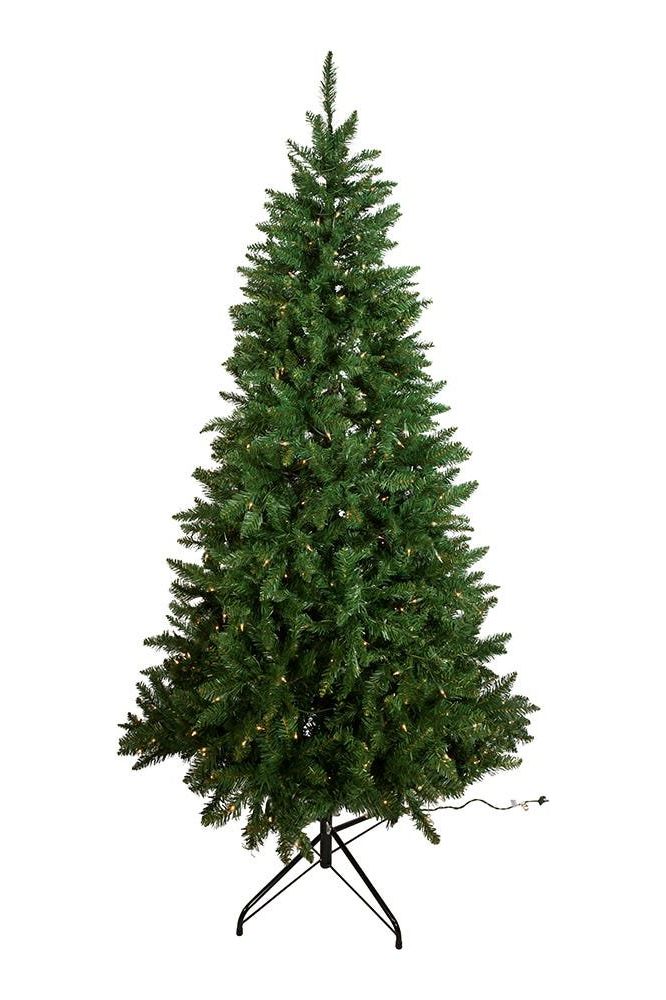 Kurt Adler 7-Foot Pre-Lit Pine Tree with Clear Lights - Michelle's aDOORable Creations - Christmas Tree