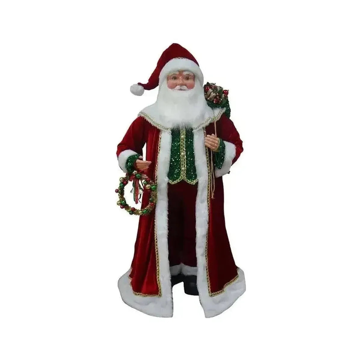 Shop For Kurt Adler 70" Kringle Klaus Santa Claus at Michelle's aDOORable Creations