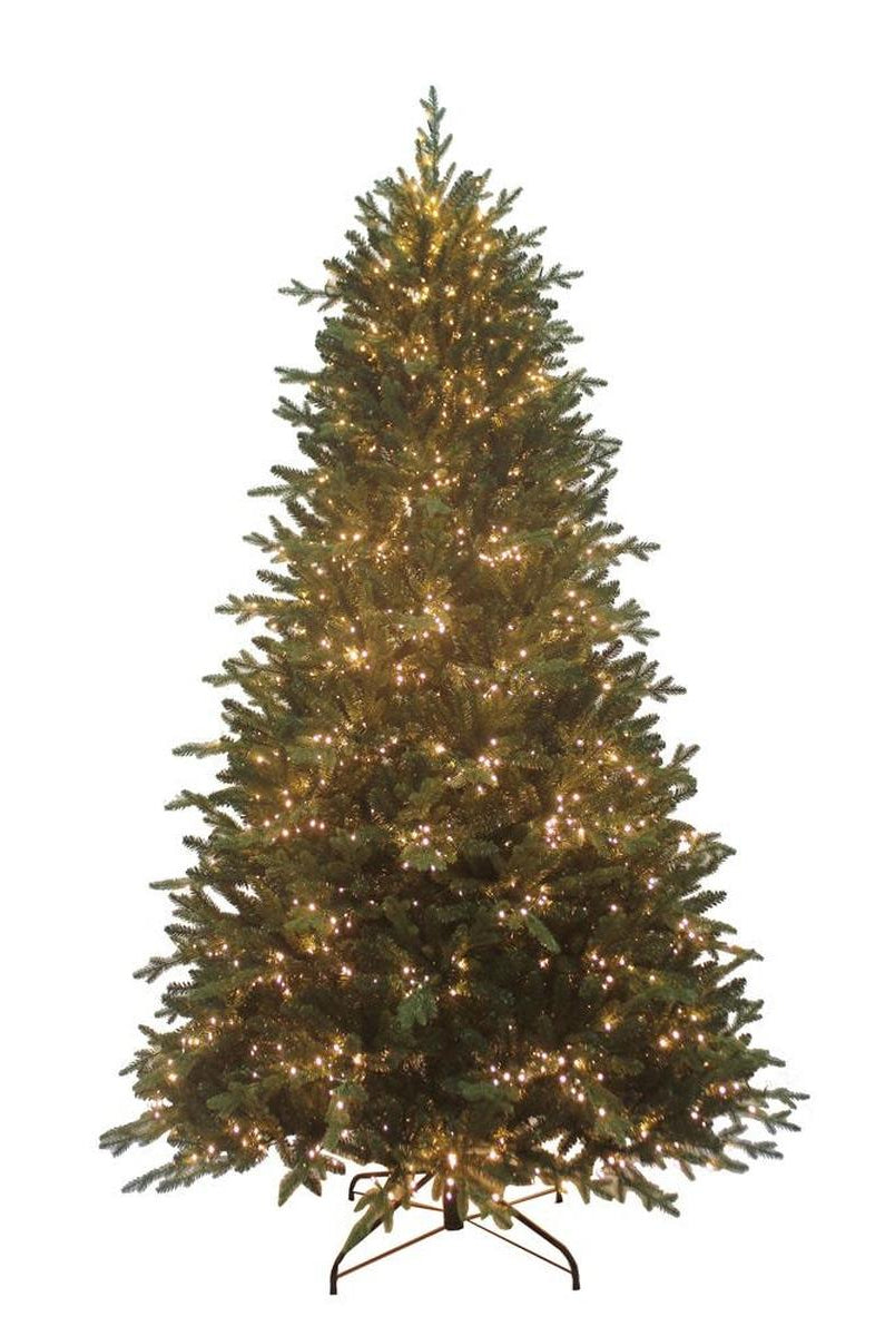 Shop For Kurt Adler 7.5 - Foot Pre - Lit Warm White LED Noble Fir Tree at Michelle's aDOORable Creations