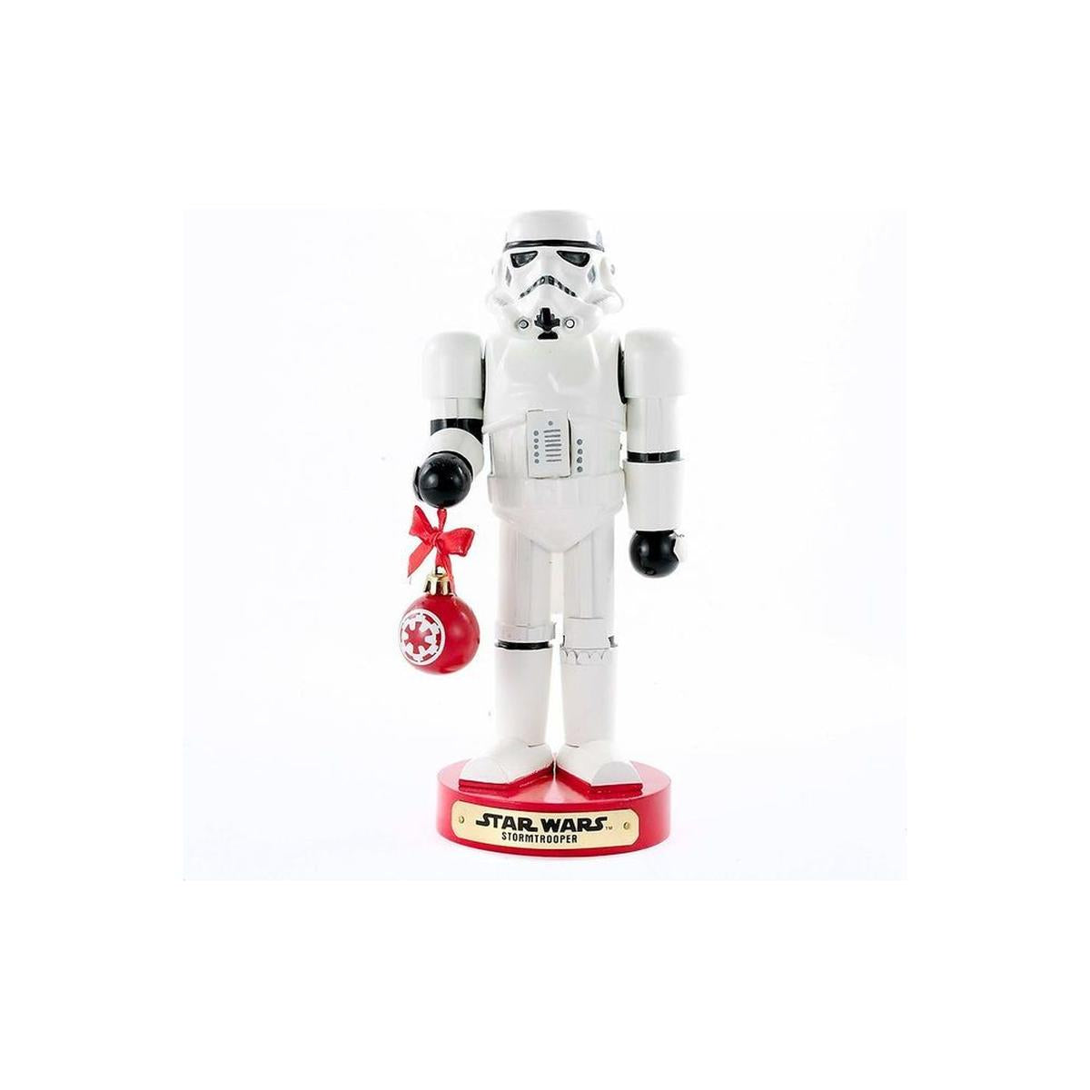 Shop For Kurt Adler 9.5 - Inch Stormtrooper with Ball Ornament Nutcracker at Michelle's aDOORable Creations
