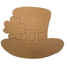 Shop For Leprechaun Hat Door Hanger Unfinished Wood Hanger at Michelle's aDOORable Creations