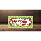 Shop For Merry Grinchmas Snowflake Sign - Wreath Enhancement at Michelle's aDOORable Creations