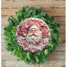 Shop For Pink 3D Santa Christmas Sign - Wreath Enhancement at Michelle's aDOORable Creations